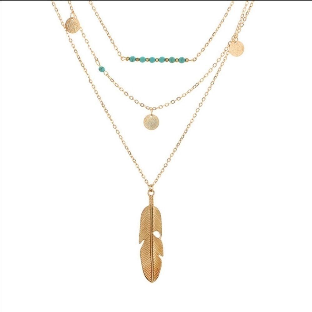Necklace BOHO multilayer versatile chic mix match